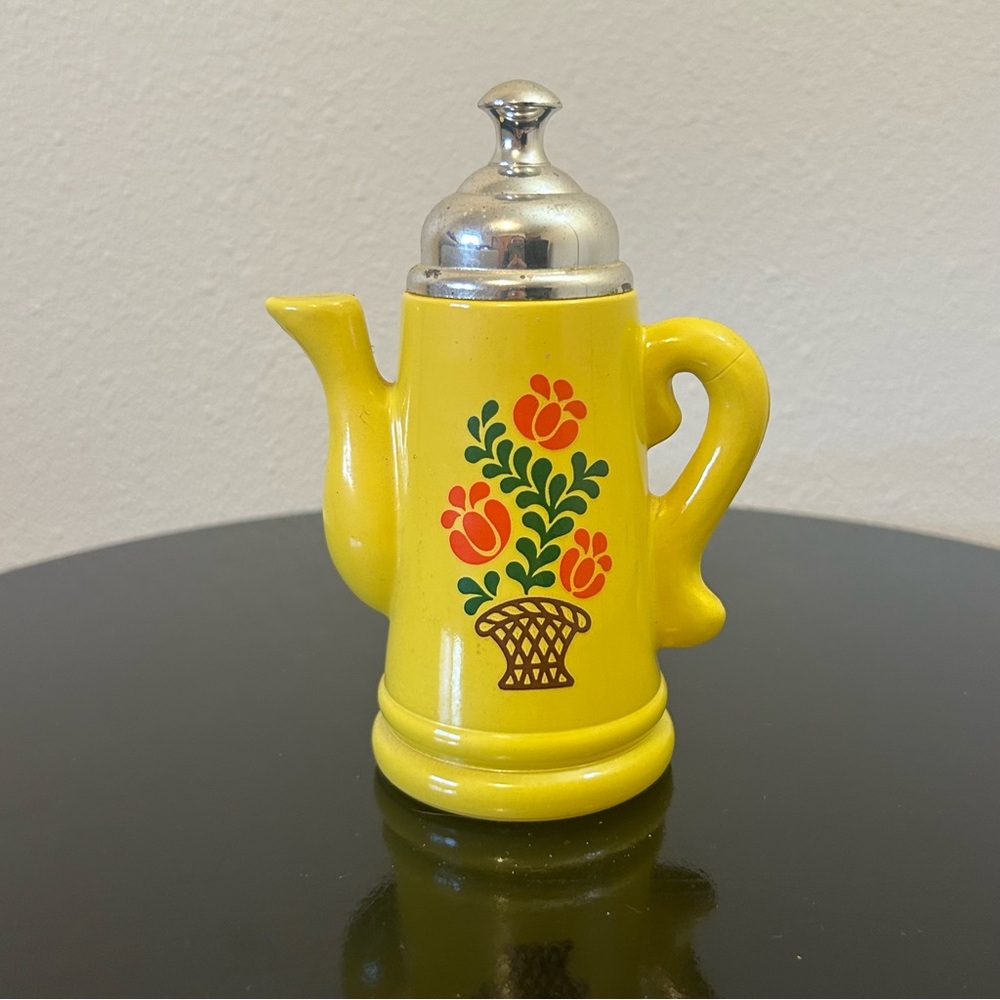 Vintage Avon Koffee Klatch Empty Foaming Bath Oil Bottle